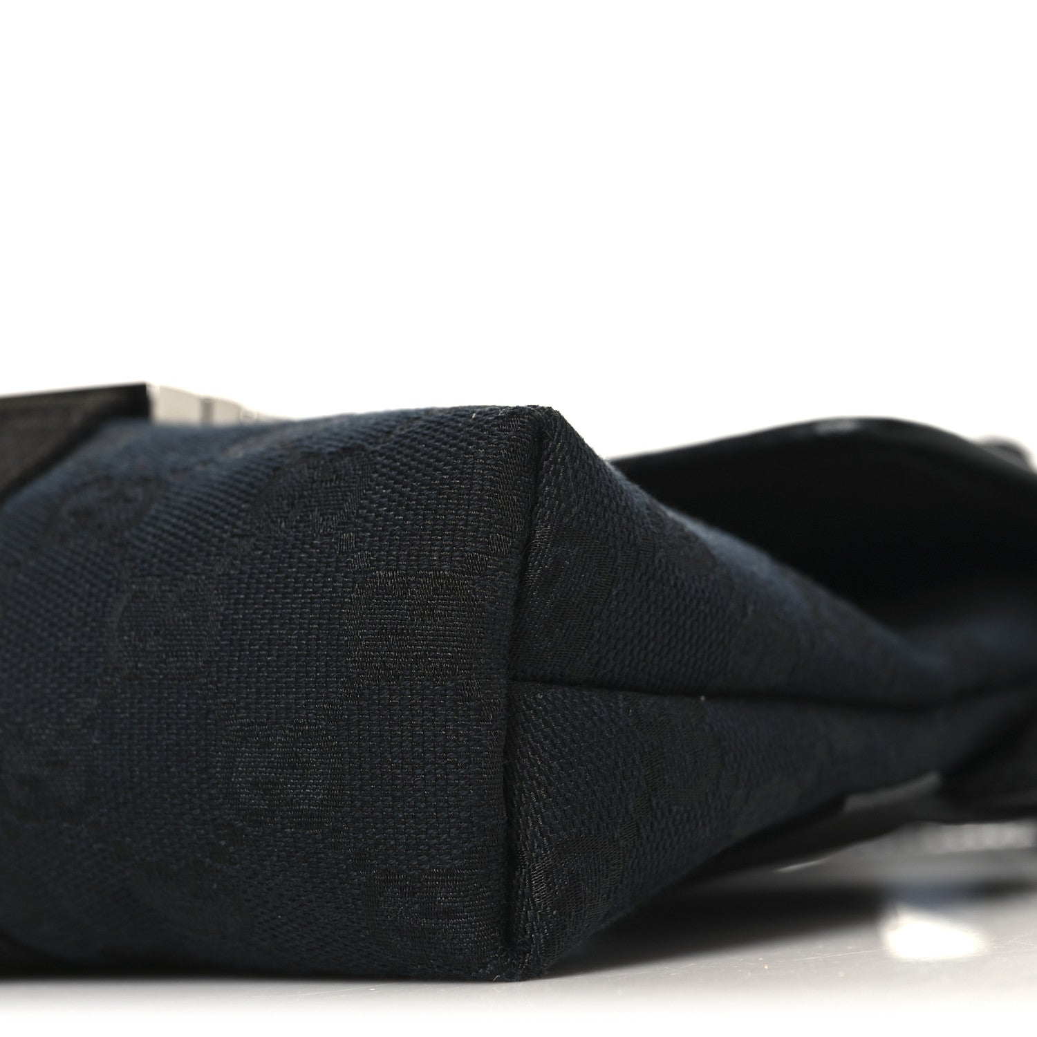 Gucci GG Monogram Web Buckle Belt Bag Black 10 of 10