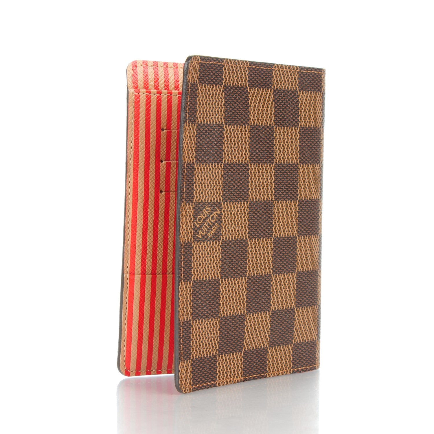 Louis Vuitton Damier Ebene Trunks and Locks Passport Cover 3 of 7