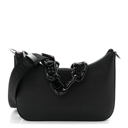 Christian Louboutin Calfskin Mini Loubila Chain Shoulder Bag Black 1 of 10