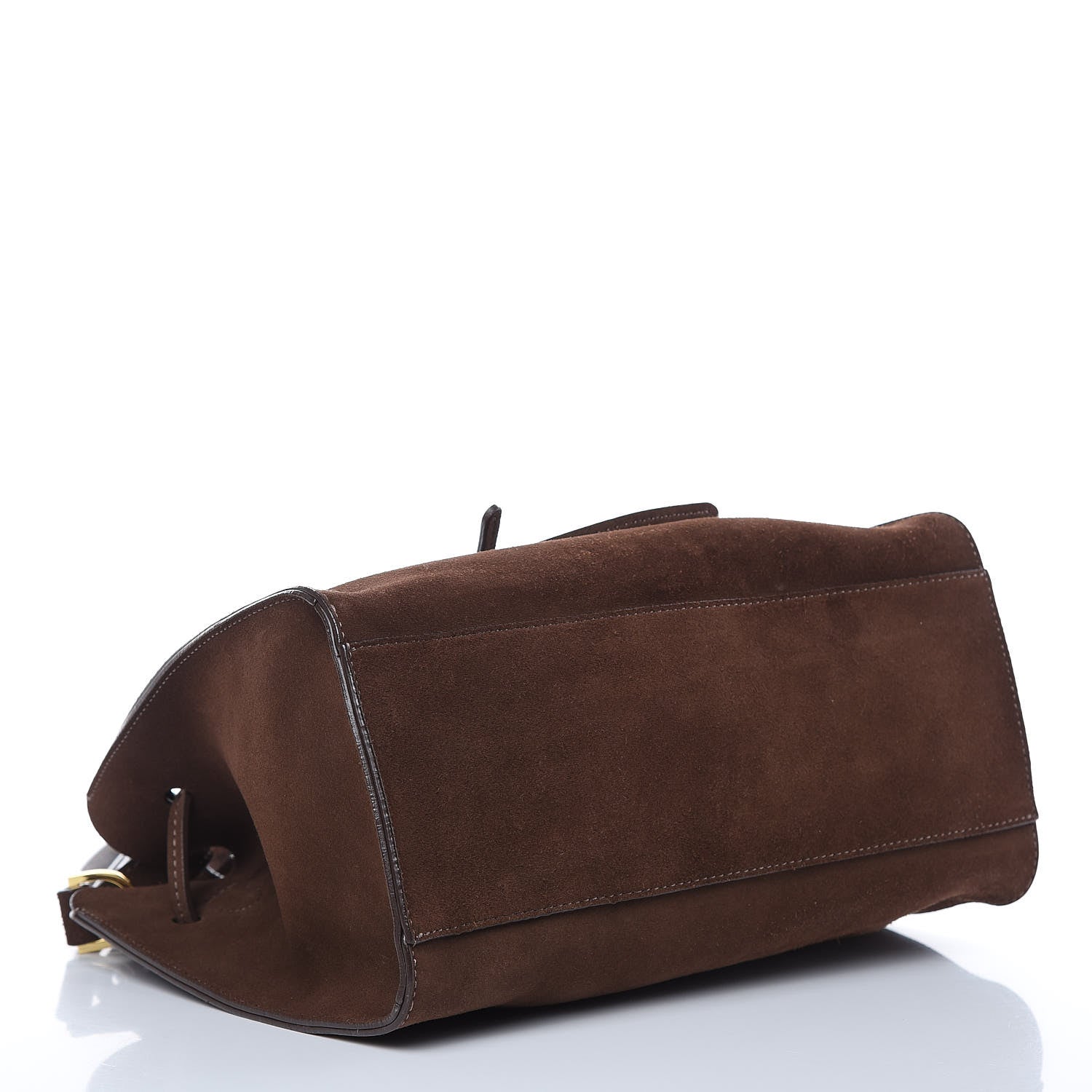 Mansur Gavriel Suede Mini Sun Bag Chocolate 4 of 13