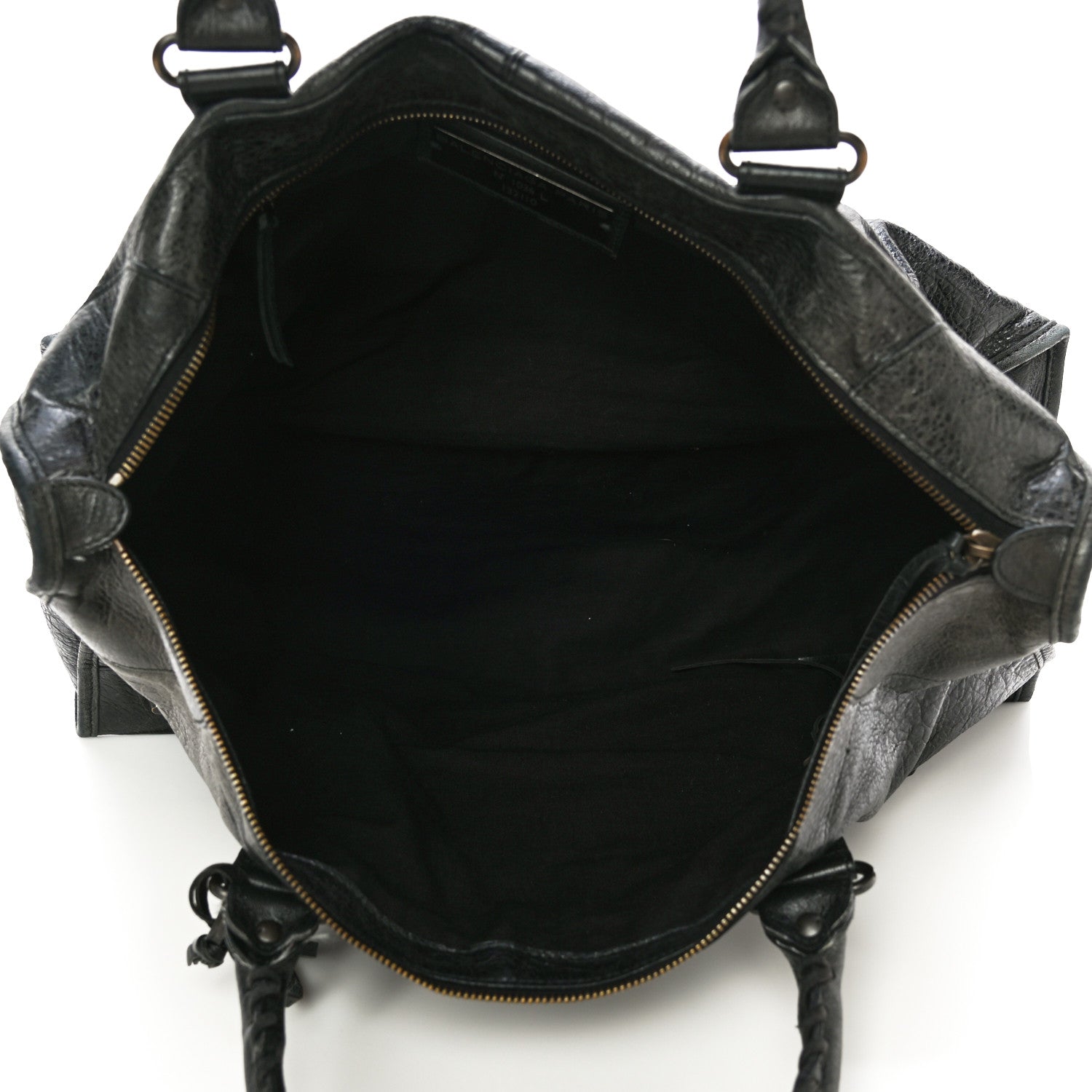 Balenciaga Agneau Classic Hardware Work Black 4 of 15
