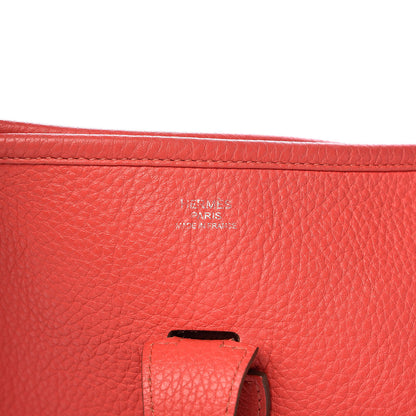 Hermes Taurillon Clemence Evelyne III PM Bougainvillea 6 of 11
