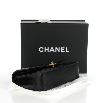 Chanel Caviar Quilted Medium Double Flap Black 4 of 8