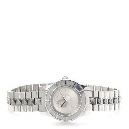 Christian Dior Stainless Steel Sapphire 29mm Christal Quartz Watch Gilt 3 of 6