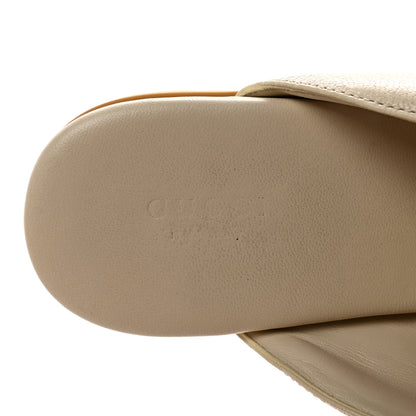 Gucci Goatskin Auroville Horsebit Mules 38.5 Ivory 15 of 18