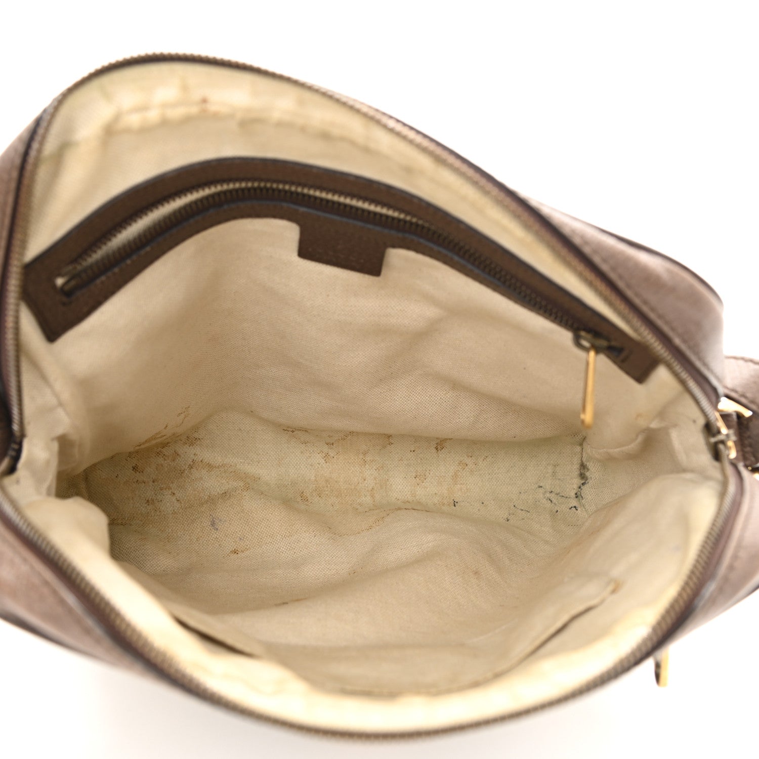 Gucci GG Supreme Monogram Web Medium Ophidia Messenger Bag Brown 5 of 12