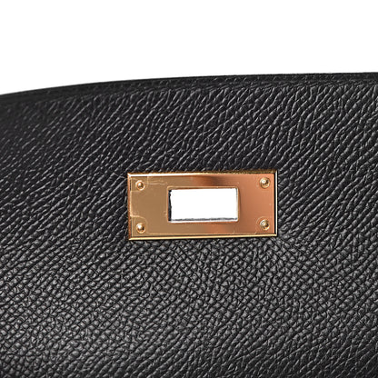 Hermes Epsom Kelly Sellier 28 Black 25 of 42
