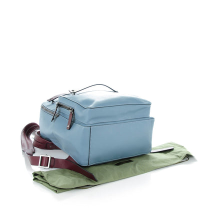 Valentino Garavani Calfskin Rockstud Backpack Blue 4 of 6