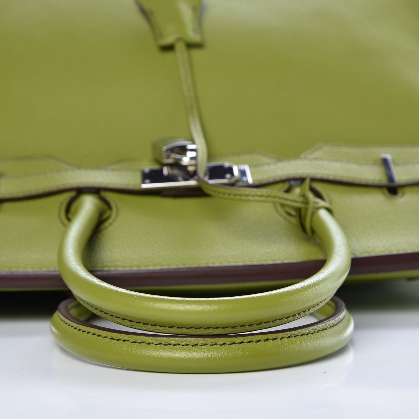 Togo Birkin 35 Vert Anis