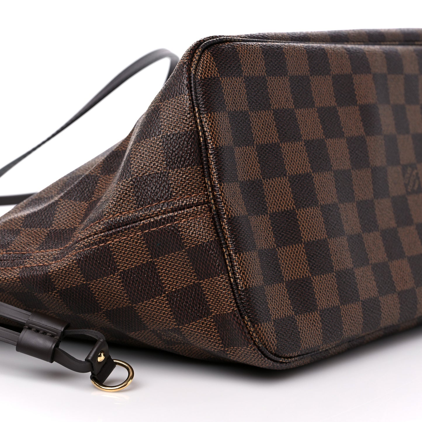 Damier Ebene Neo Neverfull MM Rose Ballerine