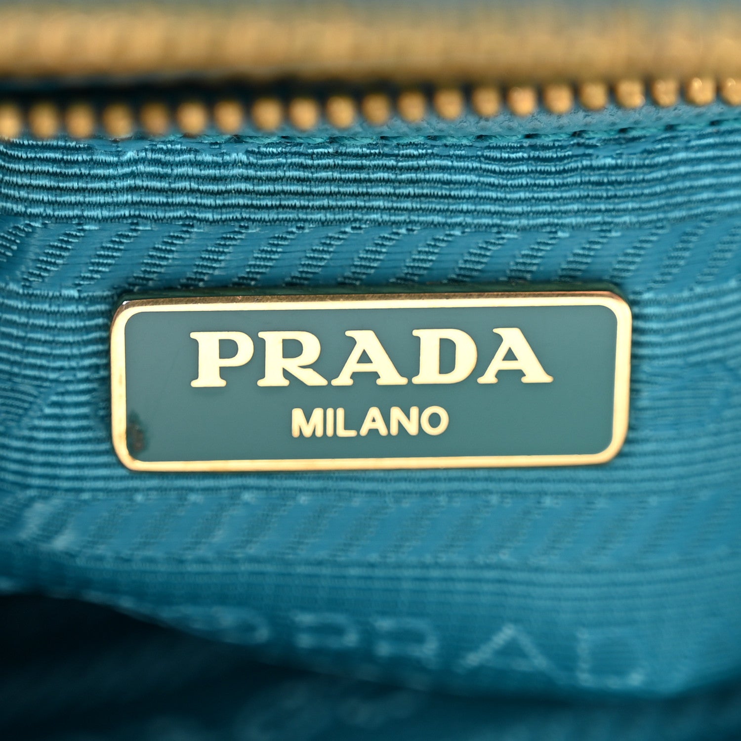 Prada Tessuto Nylon Saffiano Crossbody Bag Turchese 6 of 11