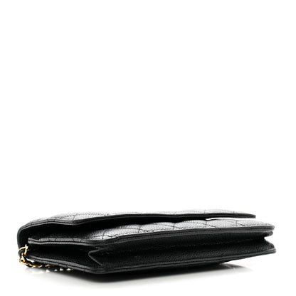 Chanel Caviar Quilted Wallet on Chain WOC Black 4 of 11