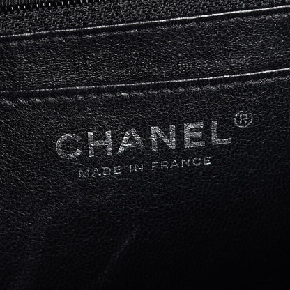 Chanel Caviar Quilted Jumbo Single Flap Black 6 of 9