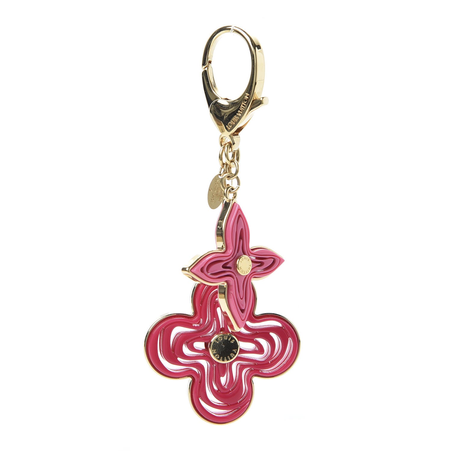 Louis Vuitton Resin Naif Bag Charm Pink 1 of 6