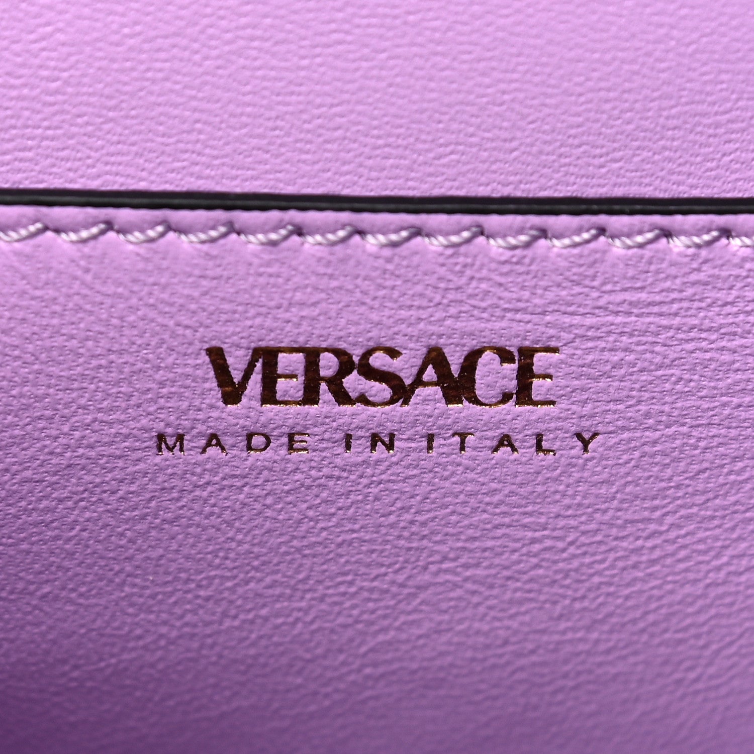 Versace Calfskin Medusa Small Top Handle Handbag Fuxia Light Pink 7 of 14