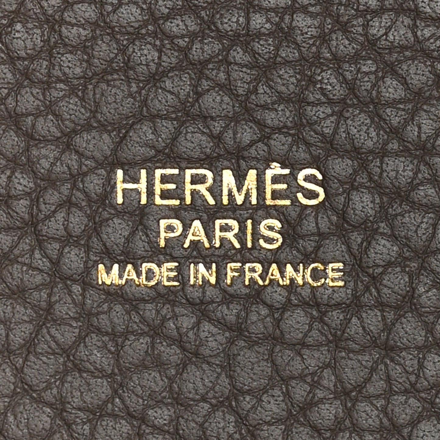 Taurillon Clemence Picotin Lock 22 MM Gris Asphalte