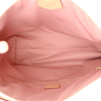 Louis Vuitton Damier Azur Graceful MM Rose Ballerine 5 of 11
