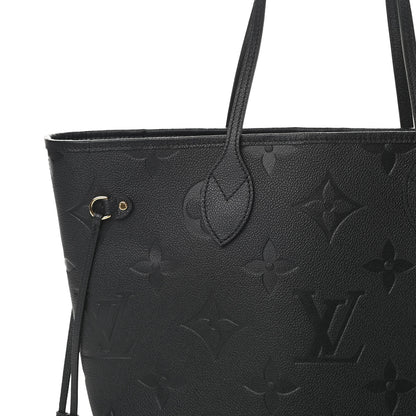 Louis Vuitton Empreinte Monogram Giant Neverfull MM Black 7 of 11
