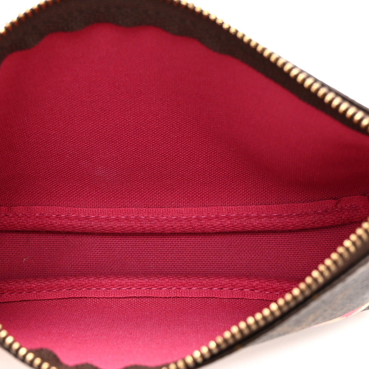 Louis Vuitton Monogram 2020 Christmas Animation Roller Coaster Mini Pochette Accessories Pivoine 5 of 10