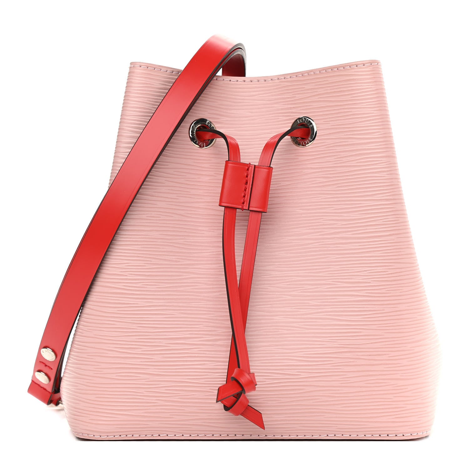Louis Vuitton Epi NeoNoe BB Rose Ballerine 1 of 10