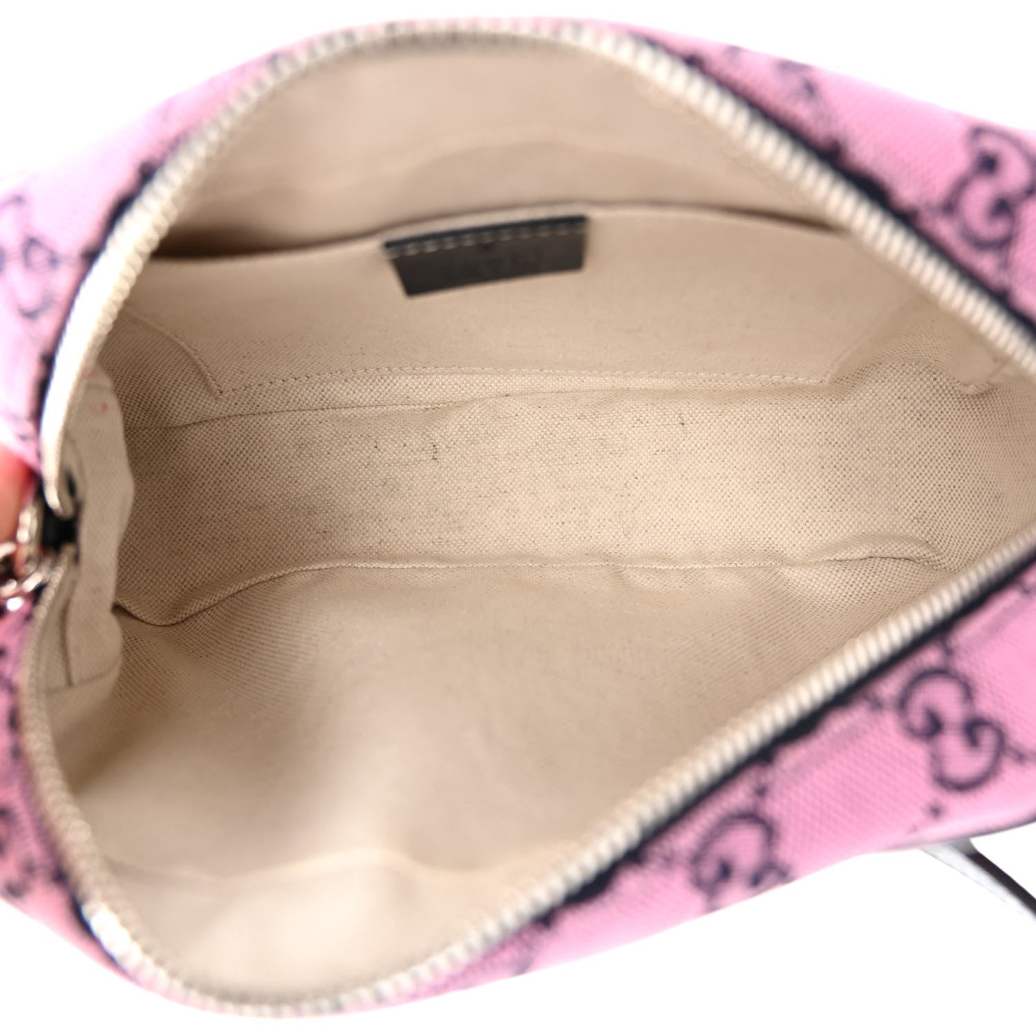Gucci Monogram Multicolor Matelasse Diagonal Small GG Marmont Chain Shoulder Bag Pink Blue 5 of 10