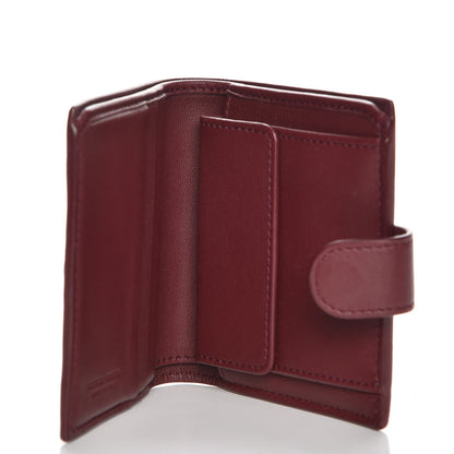 Bottega Veneta Nappa Intrecciato Mini Wallet Barolo 5 of 8