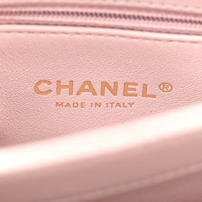 Chanel Lambskin Quilted Small Trendy CC Dual Handle Flap Bag Light Purple 7 of 12