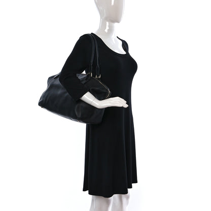 Prada Soft Calf Satchel Black 2 of 18