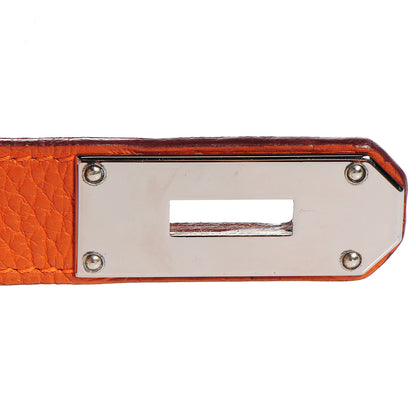 Hermes Taurillon Clemence JPG Birkin 42 Orange 17 of 21