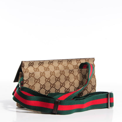 Gucci Monogram Pouch Bag Dark Brown 3 of 8