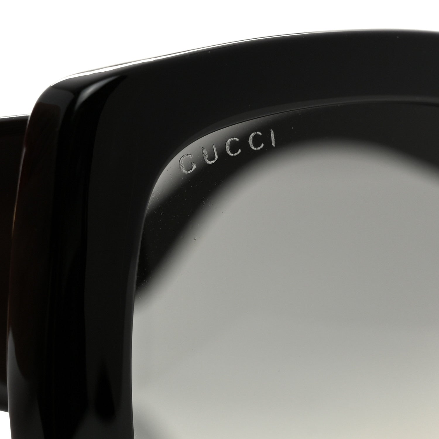 Gucci Acetate Square Frame Sunglasses GG0141S Black 7 of 8