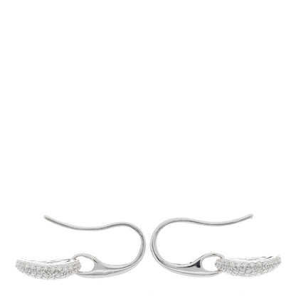 Roberto Coin 18K White Gold Diamond Fantasia Drop Earrings 2 of 3