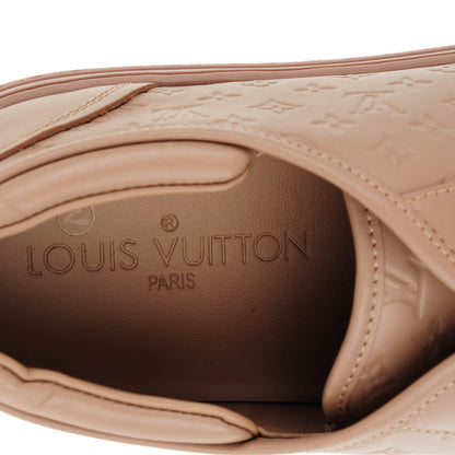 Louis Vuitton Calfskin Embossed Monogram Jazzy Sneakers 38 7 of 7