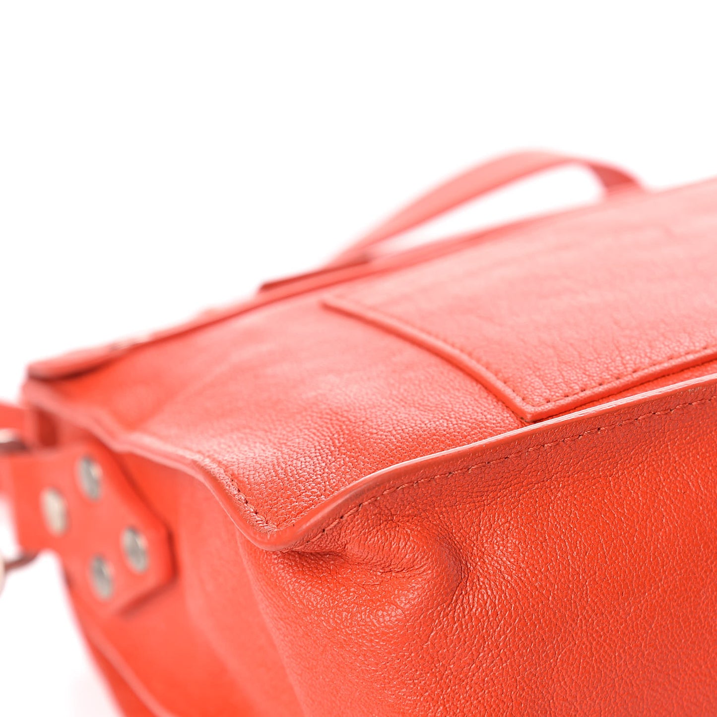 Lambskin Tiny PS1 Satchel Orange Pepper