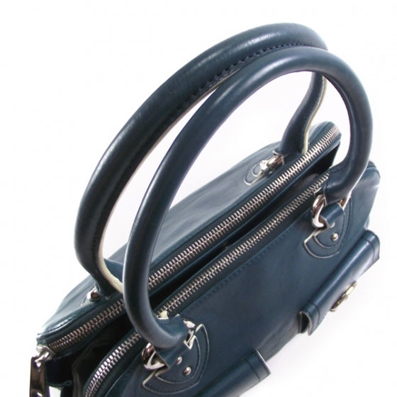 Marc Jacobs Leather BlakeTote Peacock Blue 6 of 11