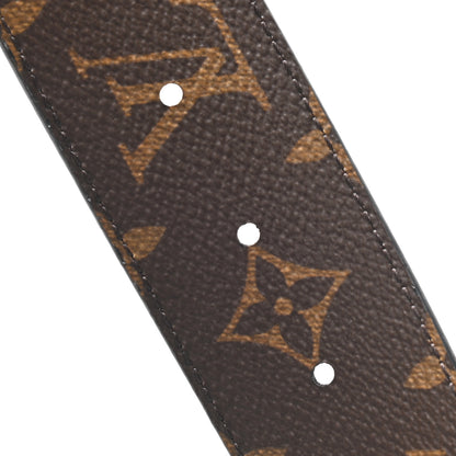Louis Vuitton Monogram Eclipse 40mm LV Line Reversible Belt 95 4 of 5
