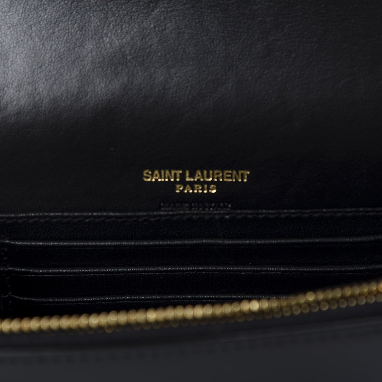 Smooth Calfskin Monogram Kate Belt Bag Black