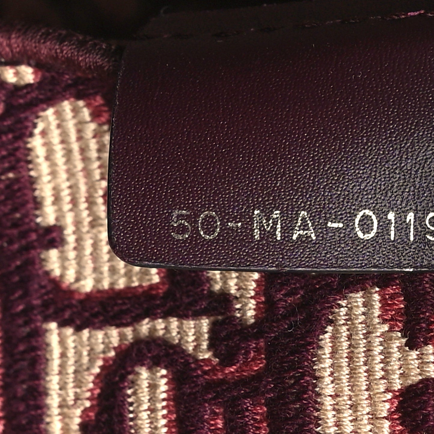 Oblique Medium Diorcamp Messenger Bordeaux