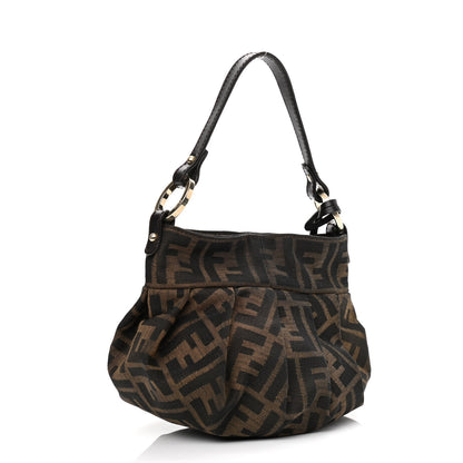 Fendi Zucca Mini Chef Hobo Tobacco 3 of 12