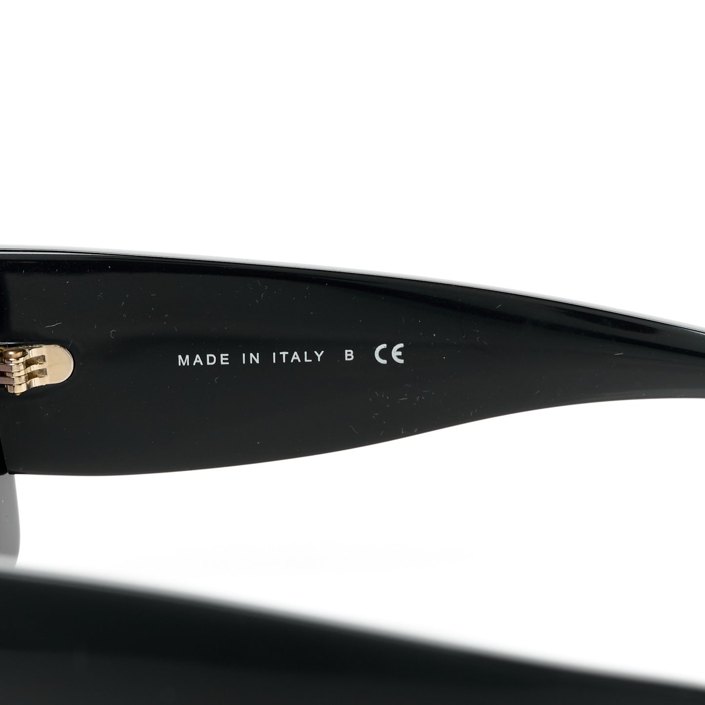 Acetate Rectangle Sunglasses 5435 Black