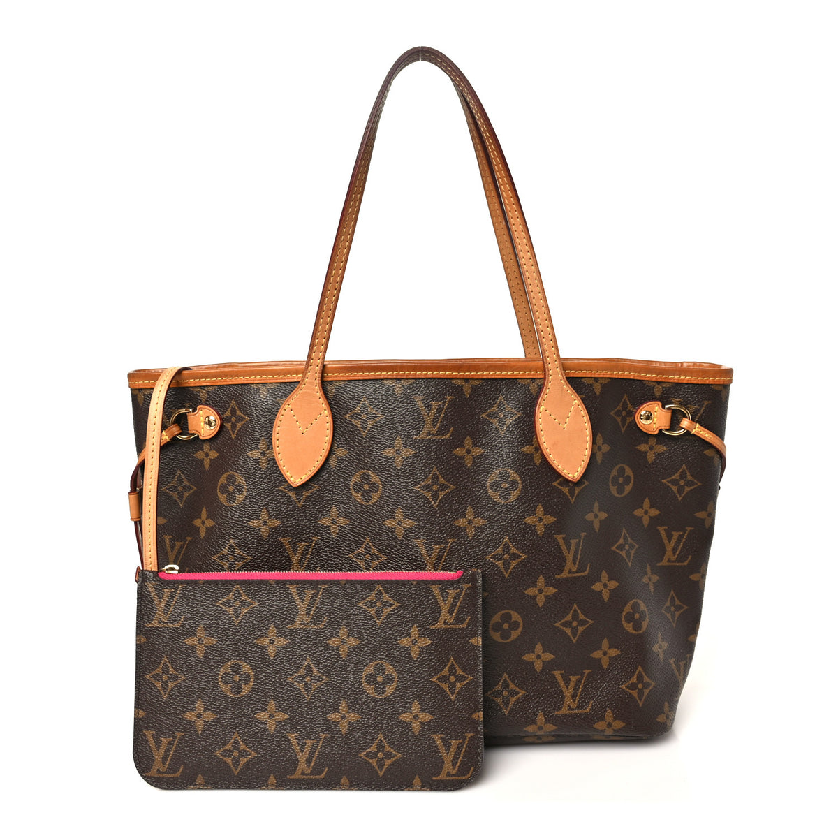 Louis Vuitton Monogram Neo Neverfull PM Fuchsia 3 of 10