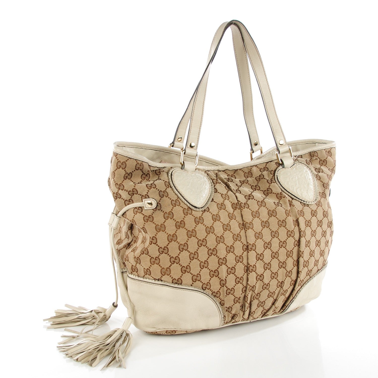 Gucci Monogram Large Tribeca Tote Off White 3 of 9