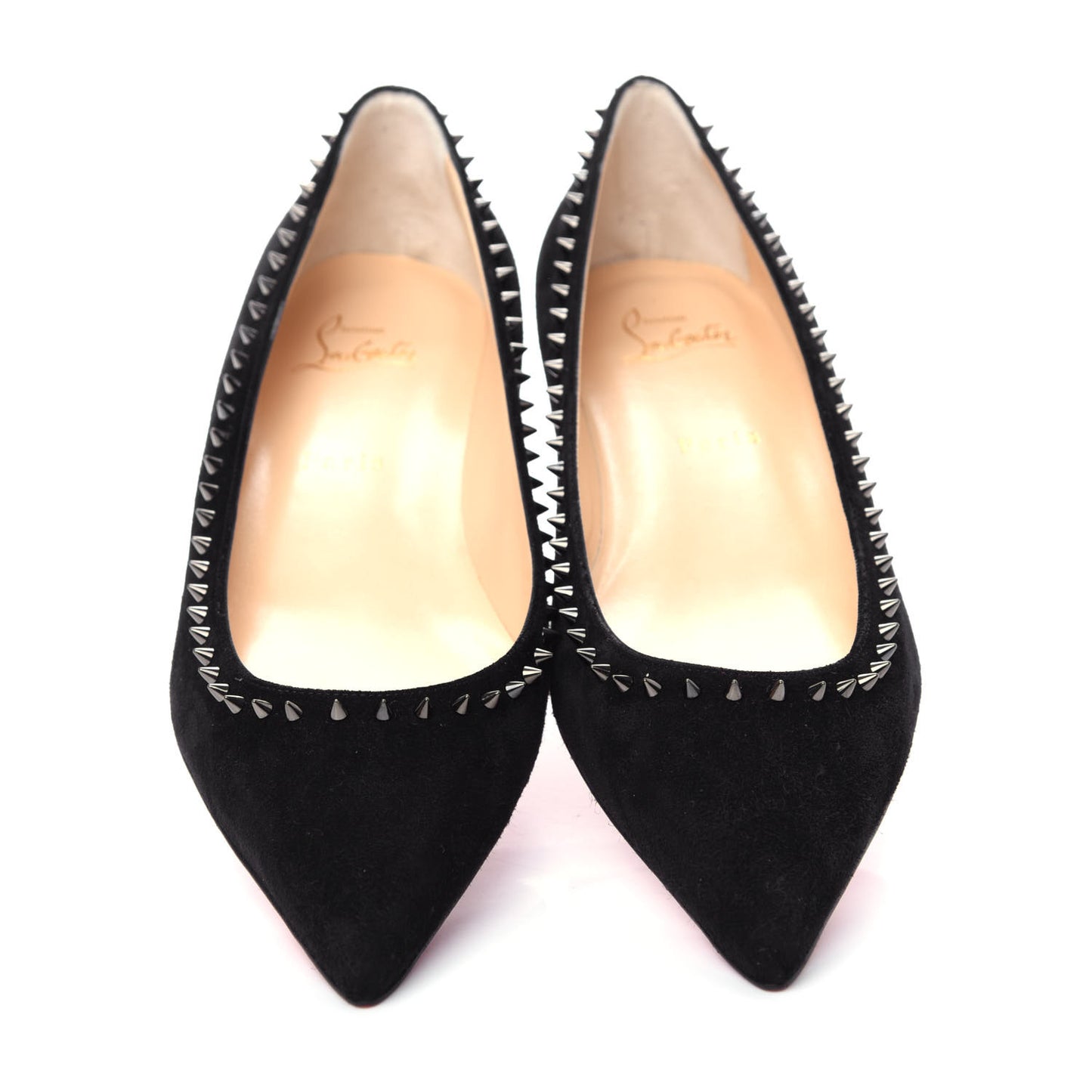 Veau Velours Anjalina Flats 39.5 Black