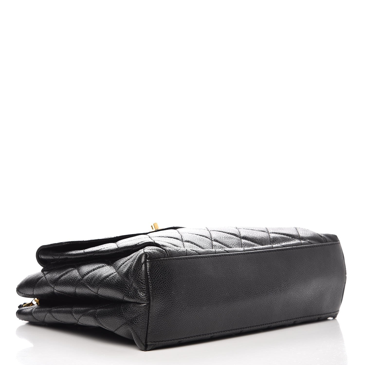 Chanel Caviar Quilted Flap Shoulder Bag Black 4 of 9