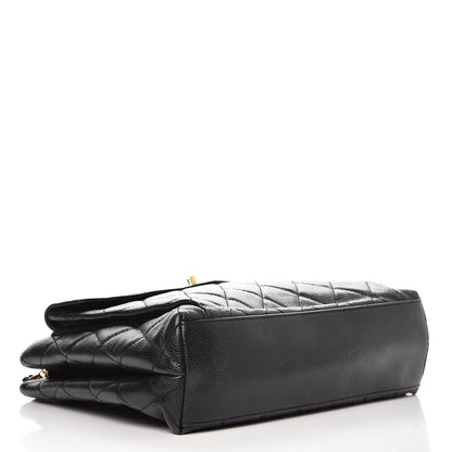 Chanel Caviar Quilted Flap Shoulder Bag Black 4 of 9