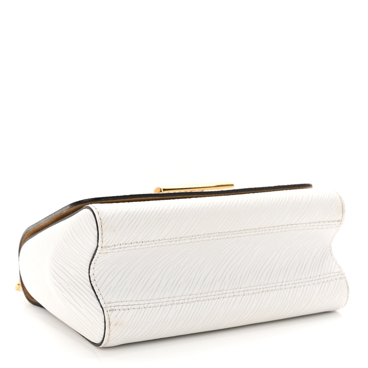 Epi Twist Shoulder Bag PM White