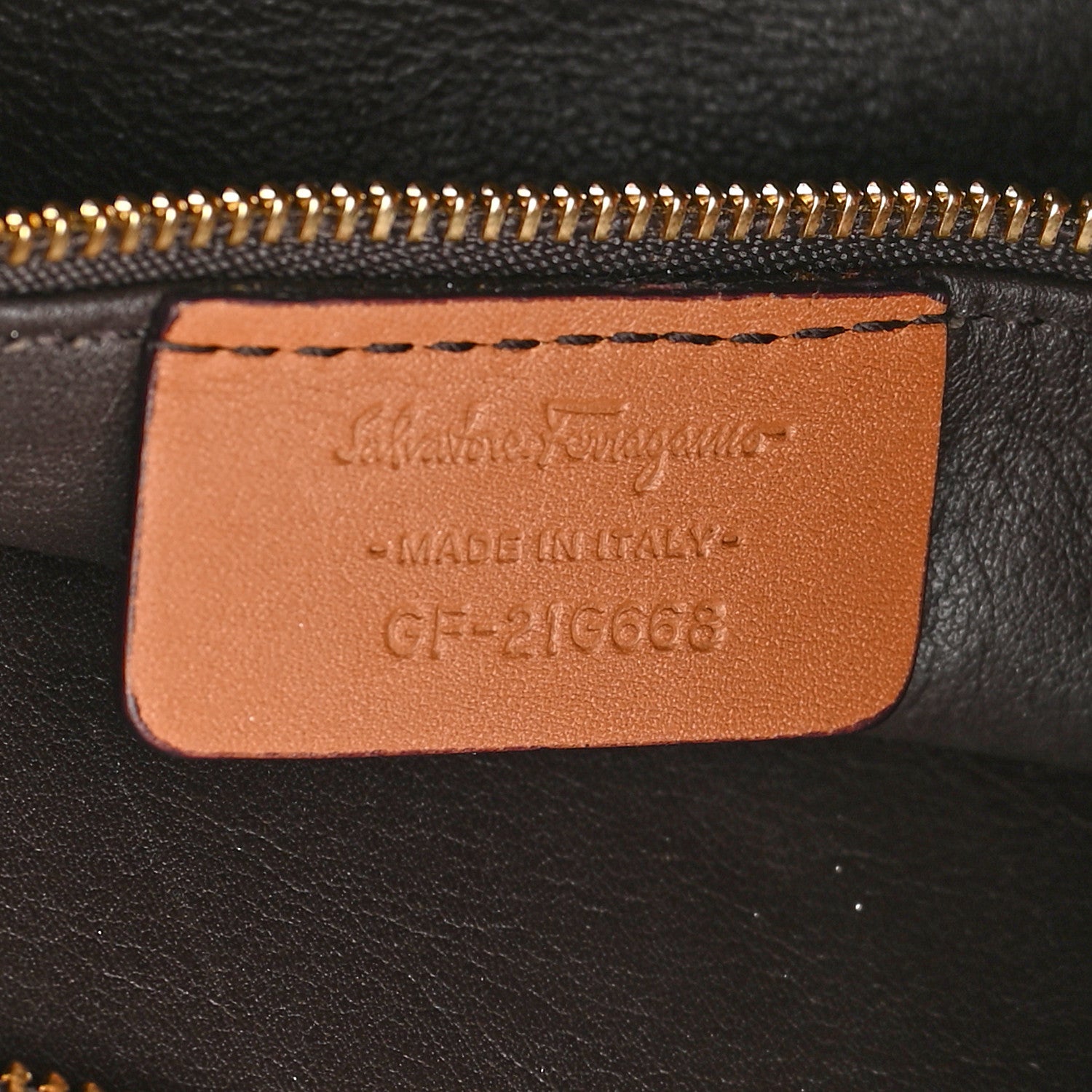 Salvatore Ferragamo Calfskin Fiona Hobo Brown 6 of 15