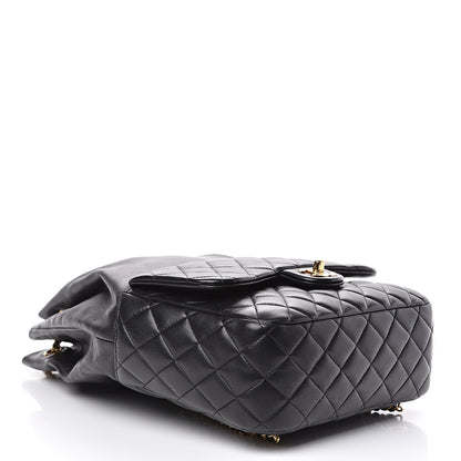 Chanel Lambskin Quilted Large In Seoul Backpack Navy 4 of 11
