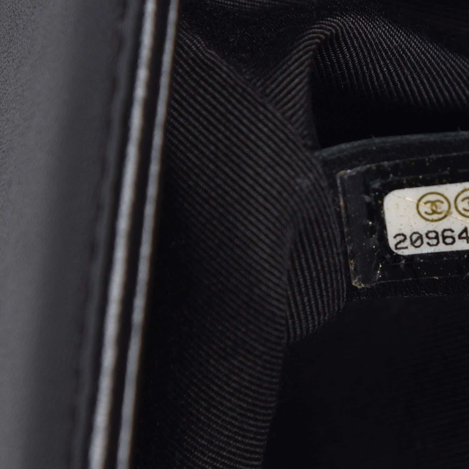 Chanel Lambskin Quilted Medium Boy Flap Black 7 of 15
