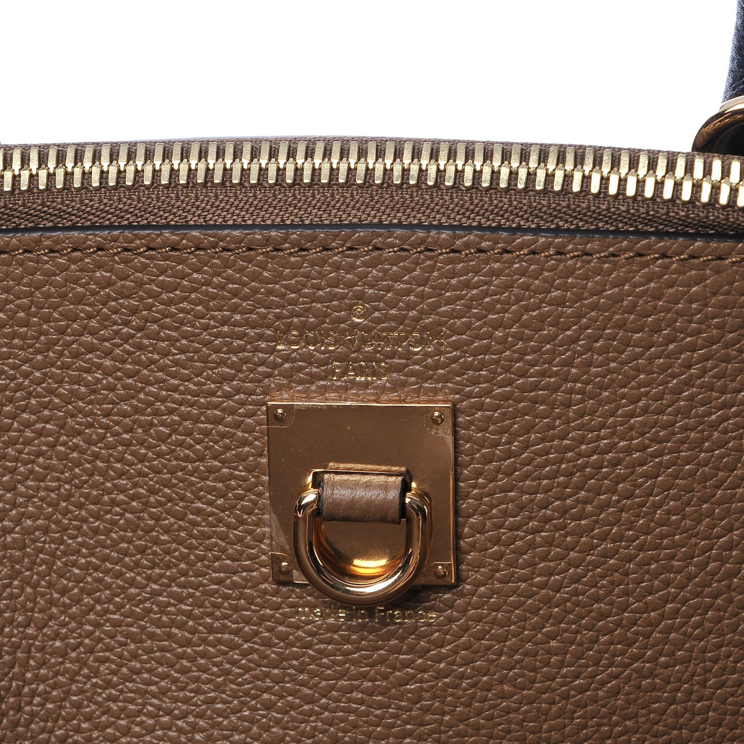 Louis Vuitton Taurillon City Steamer MM Sesame Kombu Black 5 of 6